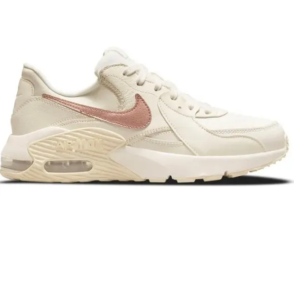 Nike Air Max EXCEE Running Shoes Natural White Rose Gold Women’s Sz 6.5 NEW.