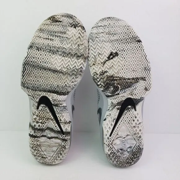 Nike Air Max Infuriate 2 Low Mens Size 8 Wolf Grey Basketball Sneaker Shoes