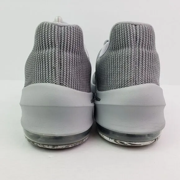 Nike Air Max Infuriate 2 Low Mens Size 8 Wolf Grey Basketball Sneaker Shoes