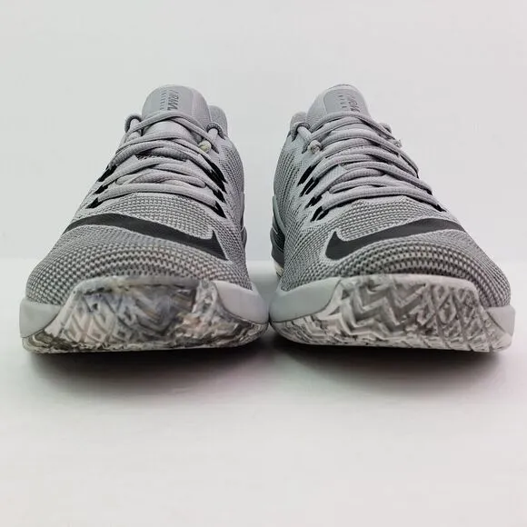 Nike Air Max Infuriate 2 Low Mens Size 8 Wolf Grey Basketball Sneaker Shoes