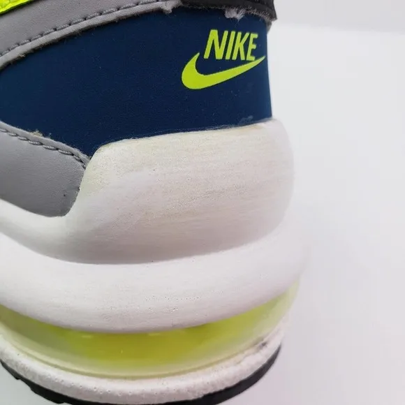 Nike Air Max LTD Wright Boys Sz 4Y Womens Sz 5.5 White Volt Gray Sneaker Shoes