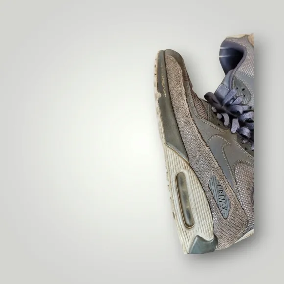Nike Air Max Nike Air Max 90 Premium Dark Gray Sneakers Shoes 443817-004 8.5