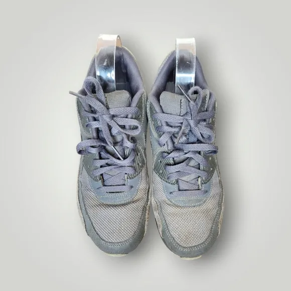 Nike Air Max Nike Air Max 90 Premium Dark Gray Sneakers Shoes 443817-004 8.5