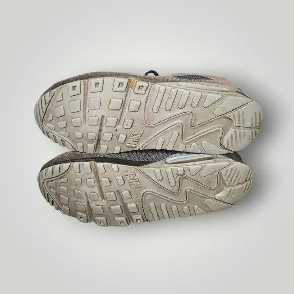 Nike Air Max Nike Air Max 90 Premium Dark Gray Sneakers Shoes 443817-004 8.5