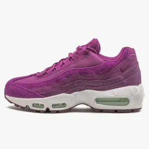 Nike Air Max Premium 95 berry color athletic sneakers style 807443-602