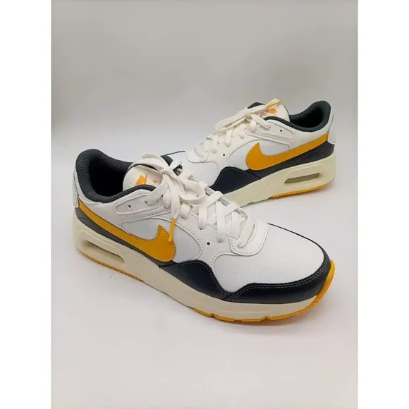 Nike Air Max SC Casual Sneakers Mens 10 Sail / University Gold Shoes FQ0205 133