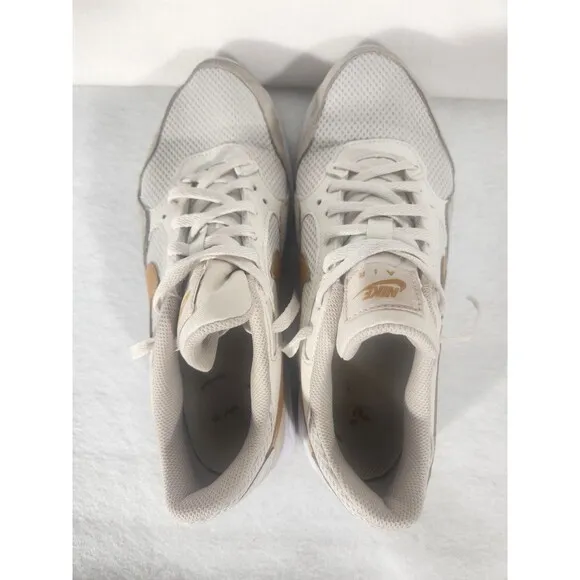 NIKE Air Max SC Phantom/Gold Suede-Sanddrift Women’s Size 9.5 CW4554 004