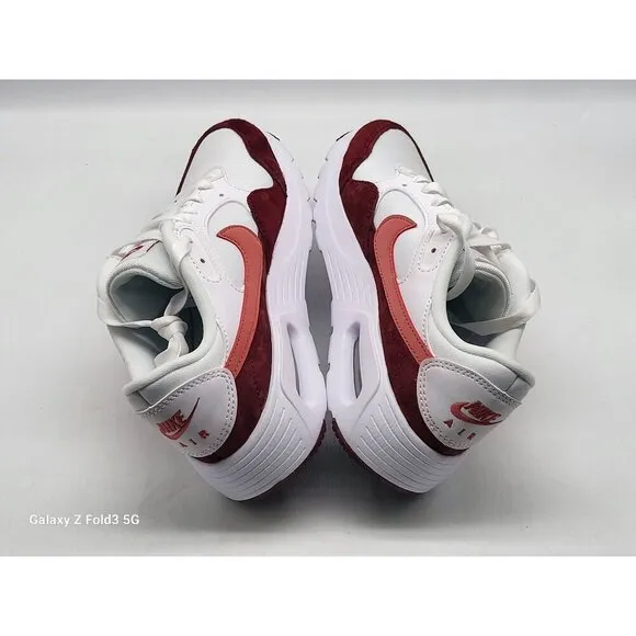 Nike Air Max SC Womens Shoes Sneakers FJ3242 100 Size 6 White Red