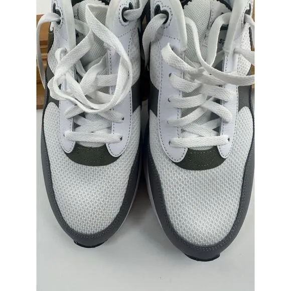 Nike Air Max SYSTEM Athletic Shoes Sneakers White and Grey (UNISEX)