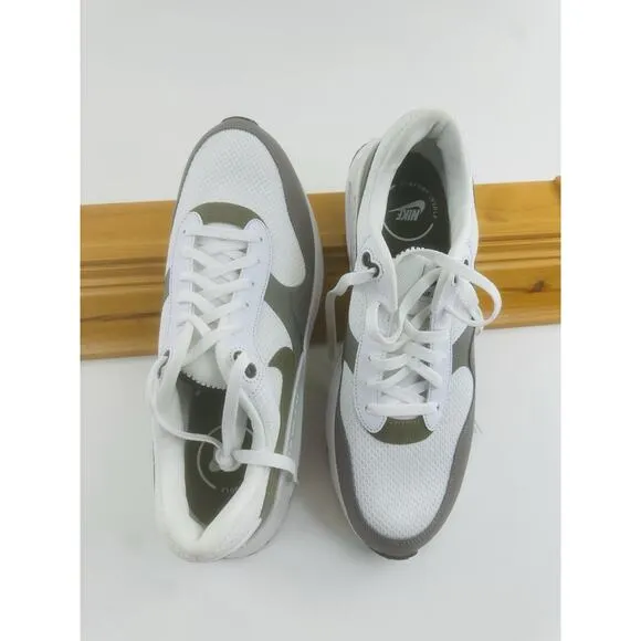 Nike Air Max SYSTEM Athletic Shoes Sneakers White and Grey (UNISEX)