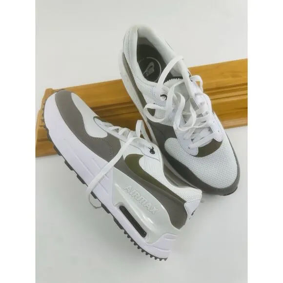 Nike Air Max SYSTEM Athletic Shoes Sneakers White and Grey (UNISEX)
