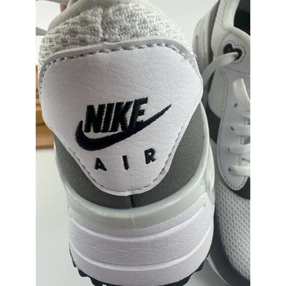 Nike Air Max SYSTEM Athletic Shoes Sneakers White and Grey (UNISEX)