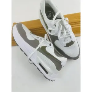 Nike Air Max SYSTEM Athletic Shoes Sneakers White and Grey (UNISEX)