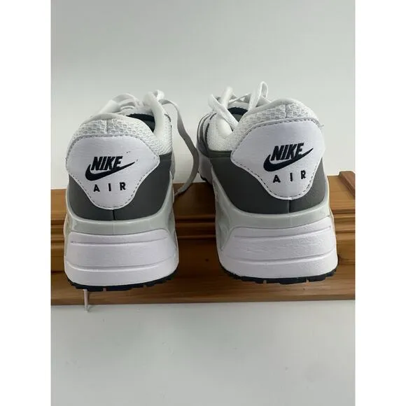 Nike Air Max SYSTEM Athletic Shoes Sneakers White and Grey (UNISEX)
