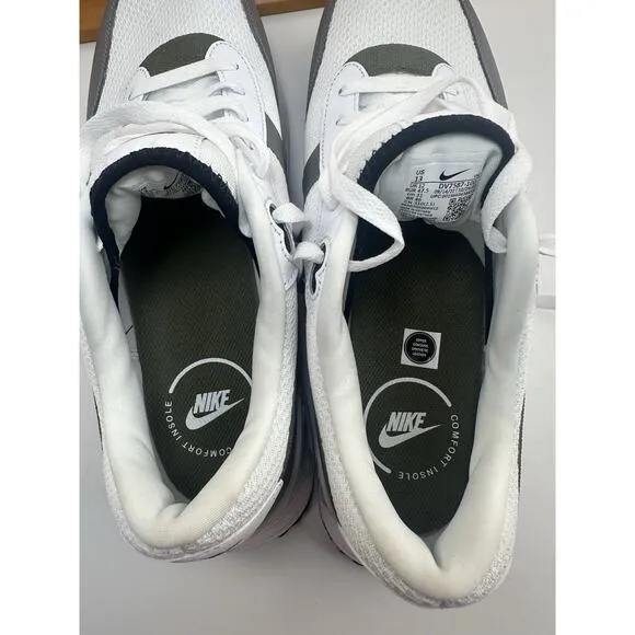 Nike Air Max SYSTEM Athletic Shoes Sneakers White and Grey (UNISEX)