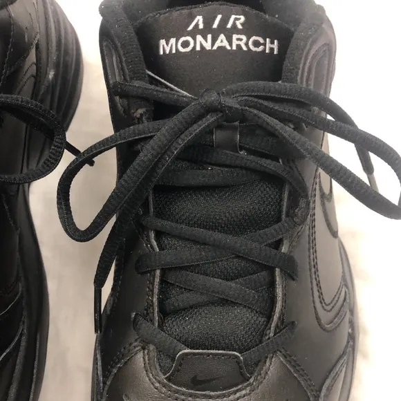 Nike Air Monarch IV Men’s Black Training Shoes/ Size: 9/ Style: 415445-001