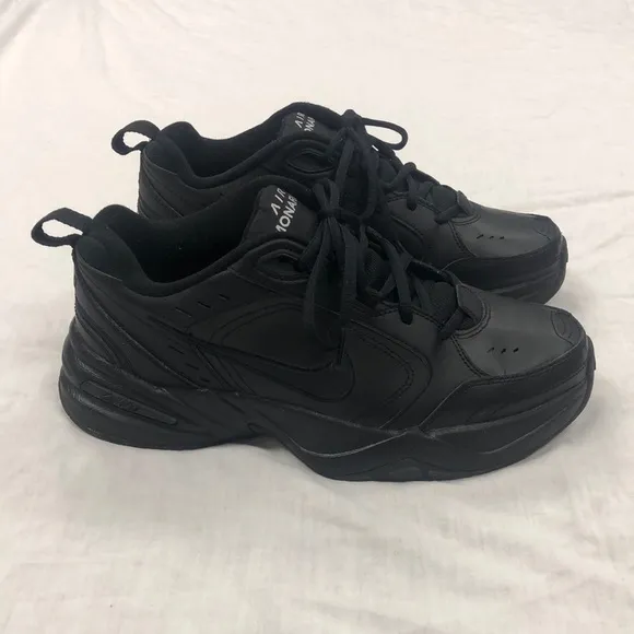 Nike Air Monarch IV Men’s Black Training Shoes/ Size: 9/ Style: 415445-001