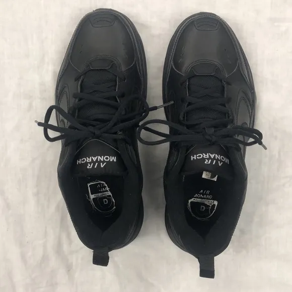 Nike Air Monarch IV Men’s Black Training Shoes/ Size: 9/ Style: 415445-001