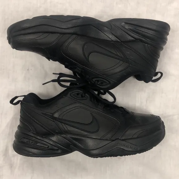 Nike Air Monarch IV Men’s Black Training Shoes/ Size: 9/ Style: 415445-001