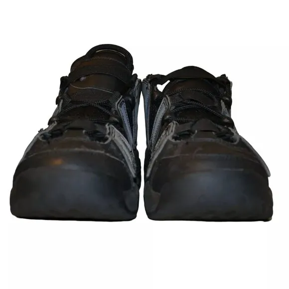 Nike Air More Up-tempo 3M Reflective Black Basketball Shoes Boys Size 5Y