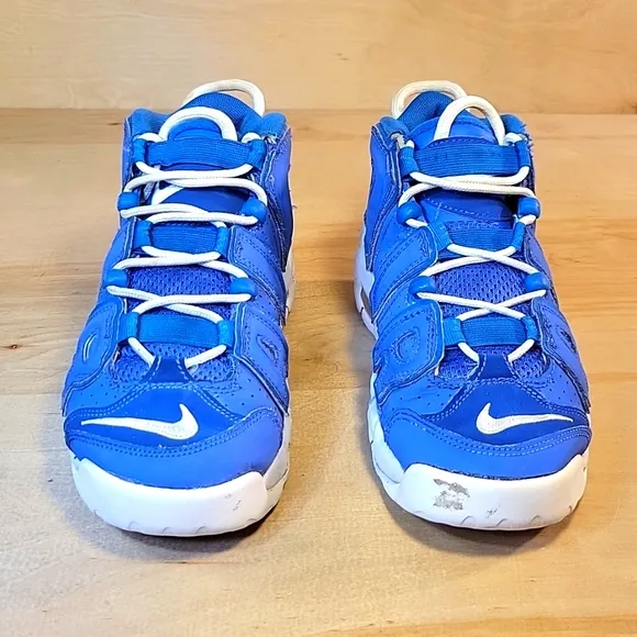 Nike Air More Uptempo GS Blue Sneakers Size 5.5Y/7 Womens DM1023-400