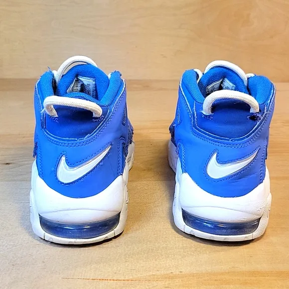 Nike Air More Uptempo GS Blue Sneakers Size 5.5Y/7 Womens DM1023-400