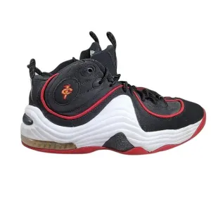 Nike Air Penny II Miami Heat Kids Black White Red
