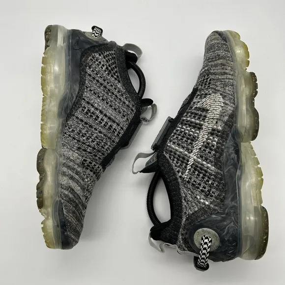 Nike Air Vapormax 2020 Flyknit Shoes Mens Sz 9.5‎ Oreo CT1823-001 Lock Release