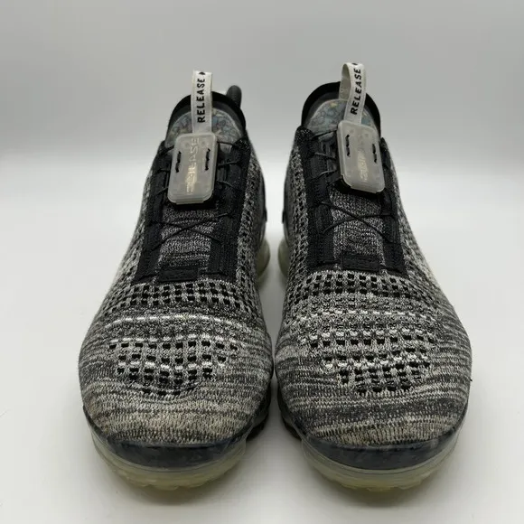 Nike Air Vapormax 2020 Flyknit Shoes Mens Sz 9.5‎ Oreo CT1823-001 Lock Release