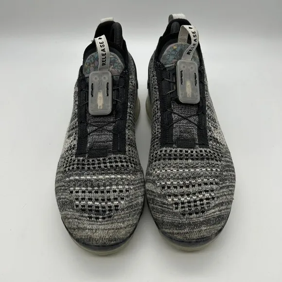 Nike Air Vapormax 2020 Flyknit Shoes Mens Sz 9.5‎ Oreo CT1823-001 Lock Release