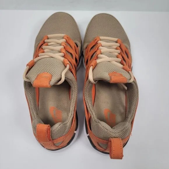 Nike Air Zoom Chalapuka Men's Tan &amp; Orange Sneakers 872634-202 US Size 8 NWB