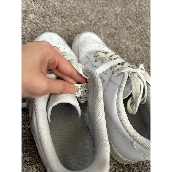 Nike Air Force 1 '07 Men's Size 12.5 Shoes Low Top Sneakers All White Casual