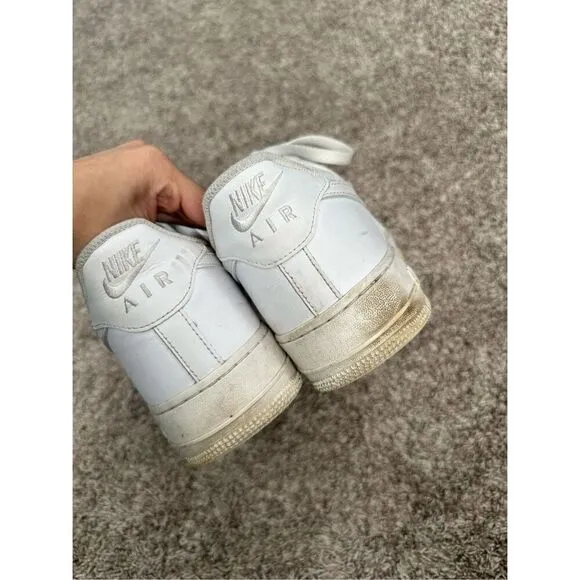 Nike Air Force 1 '07 Men's Size 12.5 Shoes Low Top Sneakers All White Casual