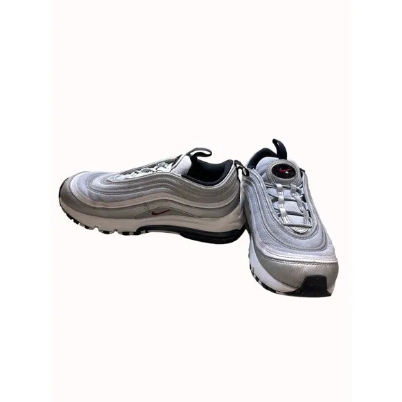 Nike AirMax silver bullet gray kids shoes sneakers size 3Y SKU 4414