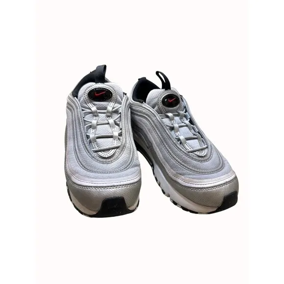 Nike AirMax silver bullet gray kids shoes sneakers size 3Y SKU 4414