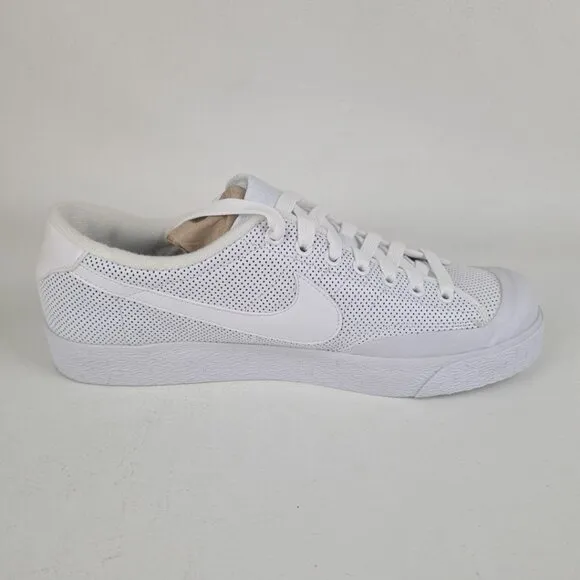 Nike All Court Low Leather Sneakers Casual Men Shoes White