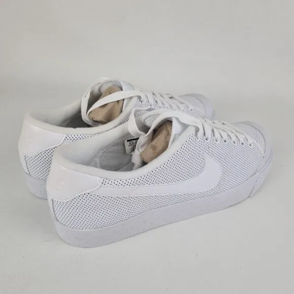 Nike All Court Low Leather Sneakers Casual Men Shoes White