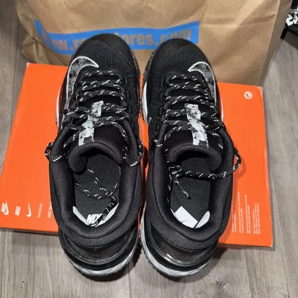 Nike Alpha Huarache Elite 4 Turf Softball Black Shoes Womens Sz 11.5 DV0496-001