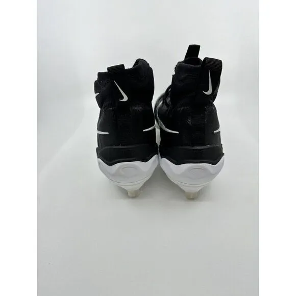 Nike Alpha Huarache NXT Black White Baseball Cleats DJ6517-001 Mens Size 12