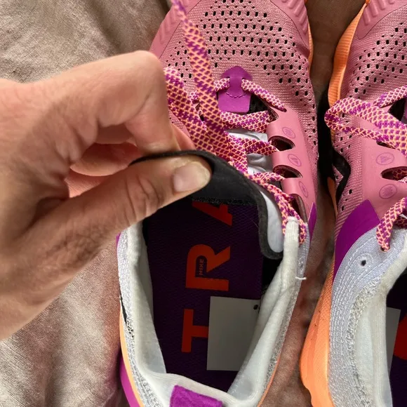 Nike Athletic Shoes Pink and Orange Performance Design