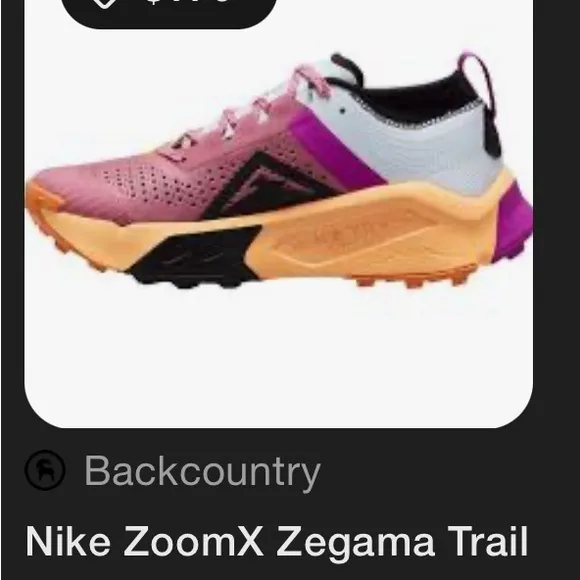 Nike Athletic Shoes Pink and Orange Performance Design