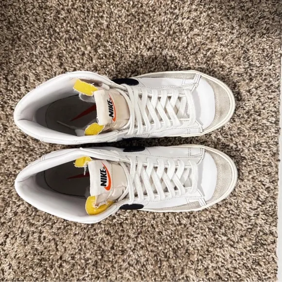 Nike Blazer 77 Vintage Shoes Mens 9.5 Mid White/Black