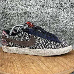 Nike Blazer Low Classic Tweed Skate Gum Retro Sneakers Shoes Men's 8.5