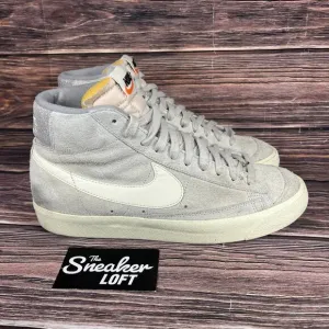 Nike Blazer Mid '77 Premium Men's Mid Gray High Top Casual Shoes