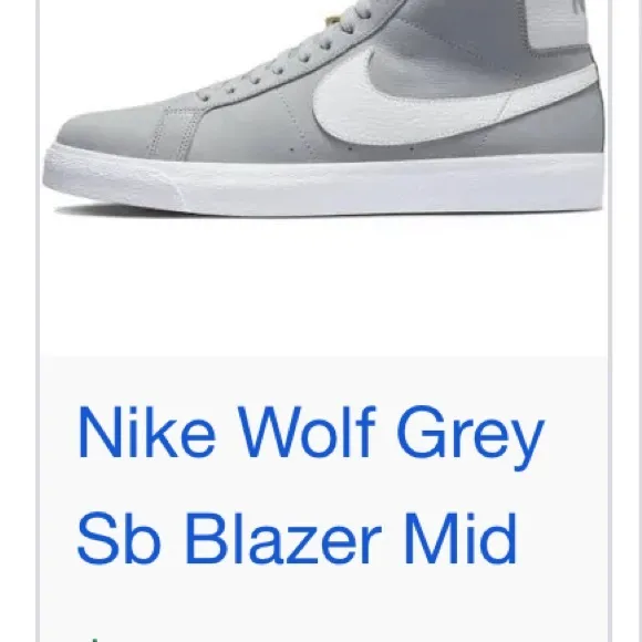 Nike Blazer suede sneakers 5.5 boys or 6.5 women NWT
