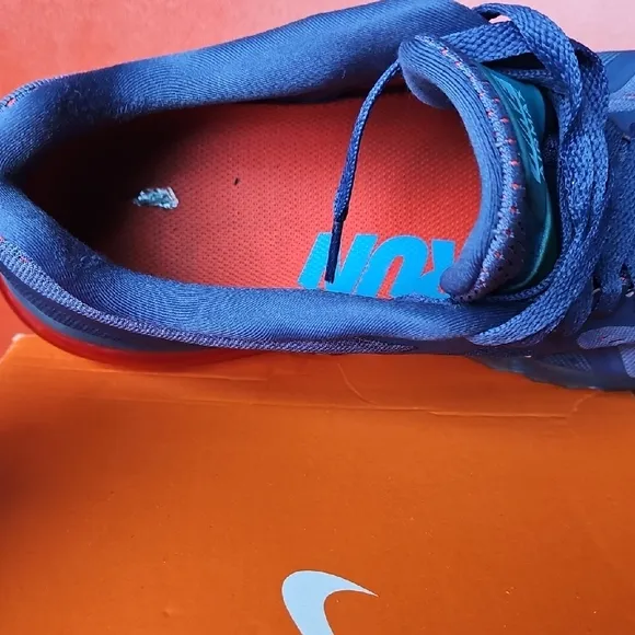 Nike Blue and Red Athletic Shoes