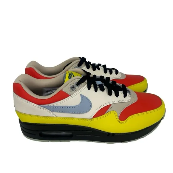 Nike By You Air Max 1 '87 Casual Lifestyle Sneaker Men's Size 9.5 Multi FQ8790