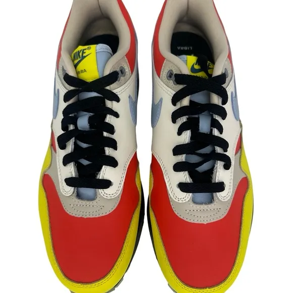 Nike By You Air Max 1 '87 Casual Lifestyle Sneaker Men's Size 9.5 Multi FQ8790