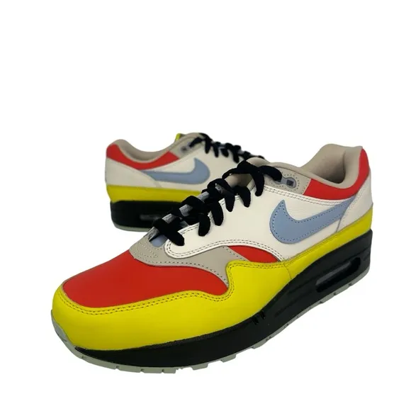 Nike By You Air Max 1 '87 Casual Lifestyle Sneaker Men's Size 9.5 Multi FQ8790