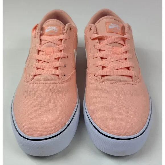 Nike Chron 2 Canvas SB Mens Size 10 Arctic Orange Skateboard Shoes DM3494-800